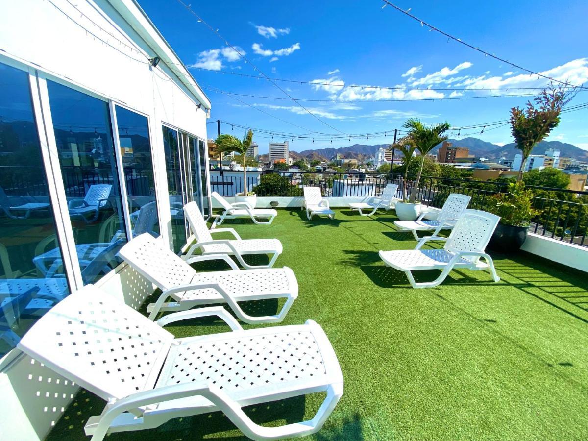 Hotel Parque De Los Novios Inn 圣玛尔塔 外观 照片